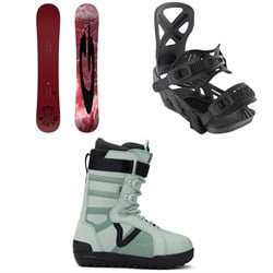 GNU Wagyu C3 Snowboard ​+ Bent Metal Anvil Snowboard Bindings ​+ Vans Hi-Standard Pro Snowboard Boots 2026