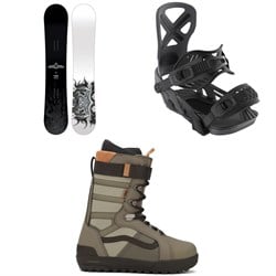 Lib Tech Off Ramp C3 Snowboard ​+ Bent Metal Anvil Snowboard Bindings ​+ Vans Hi-Standard Pro Snowboard Boots 2026