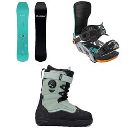 GNU Gremlin C3 Snowboard ​+ Bent Metal Axtion Snowboard Bindings ​+ Vans Infuse Snowboard Boots 2026