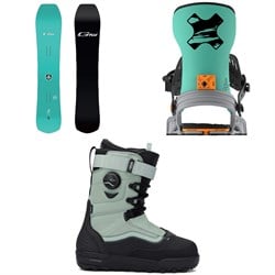 GNU Gremlin C3 Snowboard ​+ Bent Metal Axtion Snowboard Bindings ​+ Vans Infuse Snowboard Boots 2026