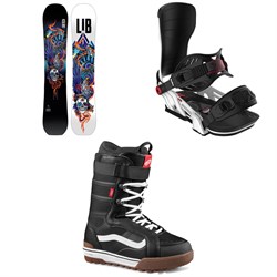 Lib Tech Terrain Wrecker C2X Snowboard ​+ Bent Metal Transfer Snowboard Bindings ​+ Vans Hi-Standard Pro Snowboard Boots 2026