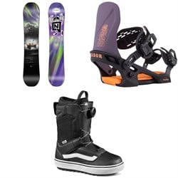 Nitro Future Team Pro x Marcus Kleveland Snowboard ​+ Arbor Sapling Snowboard Bindings ​+ Vans Juvie OG Snowboard Boots - Kids' 2026