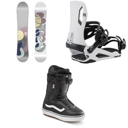 Nitro Nova Snowboard ​+ Talent Snowboard Bindings ​+ Vans Encore OG Snowboard Boots - Women's 2026