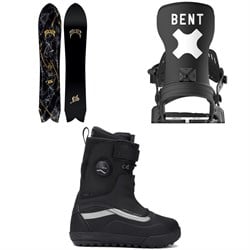Lib Tech Mayhem Sweetfish C3 Snowboard ​+ Bent Metal Axtion Snowboard Bindings ​+ Vans Infuse Snowsurf Snowboard Boots 2026