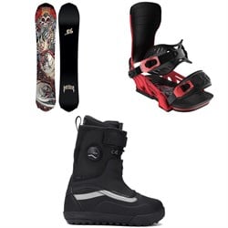 Lib Tech Mayhem Rocket C3 Snowboard ​+ Bent Metal Transfer Snowboard Bindings ​+ Vans Infuse Snowsurf Snowboard Boots 2026