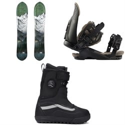 Rossignol XV Slashimi Snowboard ​+ Cuda Snowboard Bindings ​+ Vans Infuse Snowsurf Snowboard Boots 2026