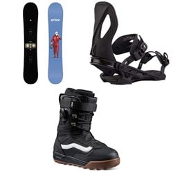 Arbor El Camino Snowboard ​+ Cypress Snowboard Bindings ​+ Vans Infuse Snowboard Boots 2026