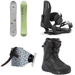 Nitro Alternator Splitboard ​+ Union Charger Splitboard Bindings ​+ evo x Pomoca Pro Glide Splitboard Skins ​+ Nitro Vertical TLS ​+ Snowboard Boots 2026