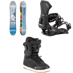 Nitro Santoku Snowboard ​+ Team Snowboard Bindings ​+ Venture Boa Snowboard Boots 2026