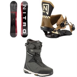 Nitro Team Pro Snowboard ​+ Team Pro Snowboard Bindings ​+ Team Pro x Marcus Kleveland Snowboard Boots 2026