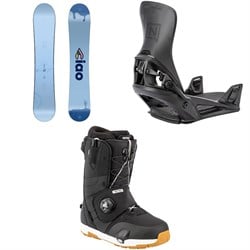Nitro Phase x Cinelli Snowboard ​+ Step On Snowboard Bindings ​+ Venture Step On TLS Snowboard Boots 2026