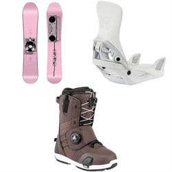 Nitro Alternator x Hailey Snowboard ​+ Step On Snowboard Bindings ​+ Monarch Step On TLS Snowboard Boots - Women's 2026