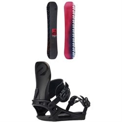 K2 Afterblack Snowboard ​+ Bond Snowboard Bindings 2026