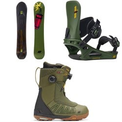 K2 Antidote Snowboard ​+ Program Snowboard Bindings ​+ Orton Snowboard Boots 2026