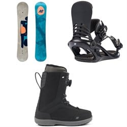 K2 Chloro Snowboard ​+ Cassette Snowboard Bindings ​+ Haven Snowboard Boots - Women's 2026