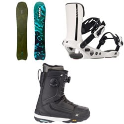 K2 Excavator Snowboard ​+ Meridian Snowboard Bindings ​+ Format Snowboard Boots - Women's 2026