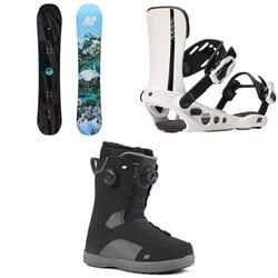 K2 Extravision Snowboard ​+ Meridian Snowboard Bindings ​+ Kinsley Snowboard Boots - Women's 2026