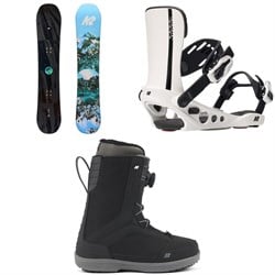 K2 Extravision Snowboard ​+ Meridian Snowboard Bindings ​+ Haven Snowboard Boots - Women's 2026