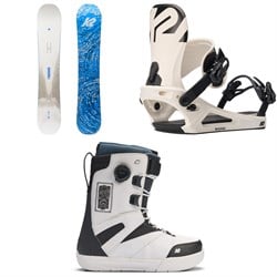 K2 Gateway Pop Snowboard ​+ Bond Snowboard Bindings ​+ Overdraft Snowboard Boots 2026