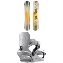 Bataleon Push Up Snowboard ​+ Donna HW Snowboard Bindings - Women's 2026