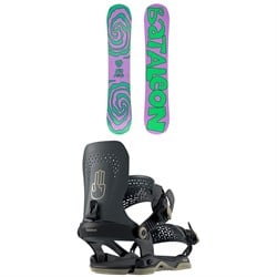 Bataleon Moodboard Snowboard ​+ Donna AW Snowboard Bindings - Women's 2026