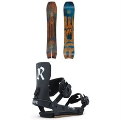 Ride MTNpig Snowboard ​+ Drone Snowboard Bindings 2026