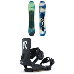Ride Moderator Snowboard ​+ Drone Snowboard Bindings 2026