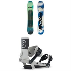 Ride Moderator Snowboard ​+ Drone Snowboard Bindings 2026