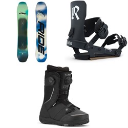 Ride Moderator Snowboard ​+ Drone Snowboard Bindings ​+ Hera Pro Snowboard Boots - Women's 2026