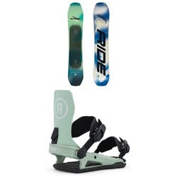 Ride Moderator Snowboard ​+ CL-6 Snowboard Bindings - Women's 2026