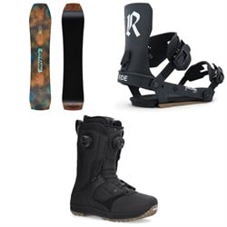 Ride Superpig Snowboard ​+ Drone Snowboard Bindings ​+ Insano Snowboard Boots 2026
