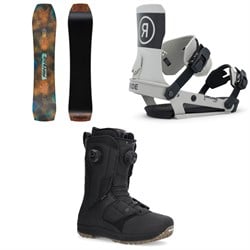 Ride Superpig Snowboard ​+ Drone Snowboard Bindings ​+ Insano Snowboard Boots 2026