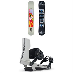 Ride Burnout Snowboard ​+ Specter Snowboard Bindings 2026