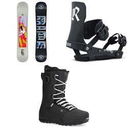 Ride Burnout Snowboard ​+ Specter Snowboard Bindings ​+ Fuse Snowboard Boots 2026