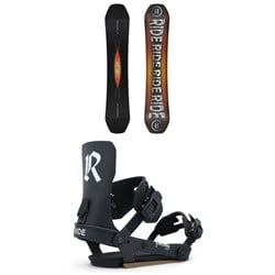 Ride Benchwarmer Snowboard ​+ Drone Snowboard Bindings 2026
