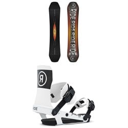 Ride Benchwarmer Snowboard ​+ Specter Snowboard Bindings 2026