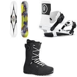 Ride Zero Snowboard ​+ Specter Snowboard Bindings ​+ Fuse Snowboard Boots 2026