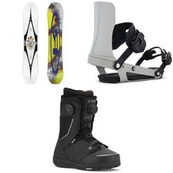 Ride Zero Snowboard ​+ Specter Snowboard Bindings ​+ Hera Pro Snowboard Boots - Women's 2026