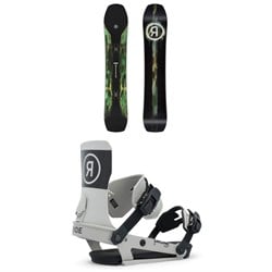 Ride Smokescreen Snowboard ​+ Drone Snowboard Bindings 2026
