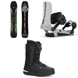 Ride Smokescreen Snowboard ​+ Specter Snowboard Bindings ​+ Lasso Boa Snowboard Boots 2026