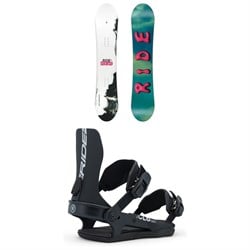 Ride Saturday Snowboard ​+ CL-6 Snowboard Bindings - Women's 2026