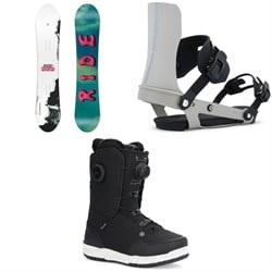 Ride Saturday Snowboard ​+ Specter Snowboard Bindings ​+ Hera Snowboard Boots - Women's 2026