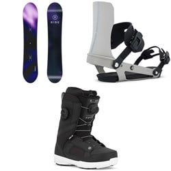 Ride Compact Snowboard ​+ Specter Snowboard Bindings ​+ Synth Snowboard Boots - Women's 2026