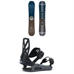 Ride Agenda Snowboard ​+ C-2 Snowboard Bindings 2026