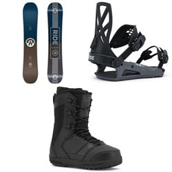 Ride Agenda Snowboard ​+ C-2 Snowboard Bindings ​+ Orion Snowboard Boots 2026