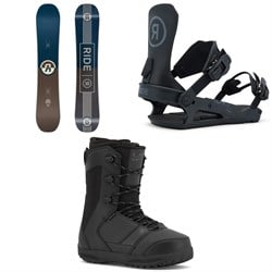 Ride Agenda Snowboard ​+ C-4 Snowboard Bindings ​+ Orion Snowboard Boots 2026