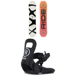 Ride Lowride Snowboard ​+ Micro Snowboard Bindings - Kids' 2026