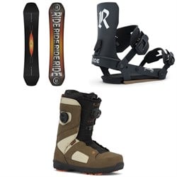 Ride Benchwarmer Snowboard ​+ Drone Snowboard Bindings ​+ Octave Snowboard Boots 2026