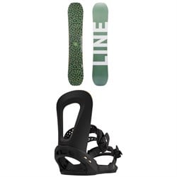 Line Skis Lateral Snowboard ​+ Blow Snowboard Bindings