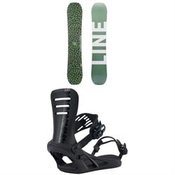 Line Skis Lateral Snowboard ​+ K2 Formula Snowboard Bindings 2025